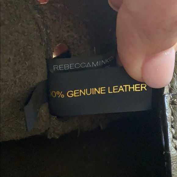 Rebecca minkoff navy green shoulder bag - Picture 6 of 8